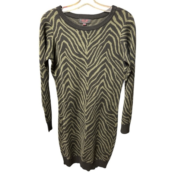 Kian D Dresses & Skirts - KIAN D LOS ANGELOS ANIMAL PRINT SWEATER DRESS